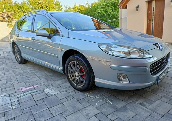 Peugeot 407 cena 14900 przebieg: 181000, rok produkcji 2008 z Trzebinia małe 37